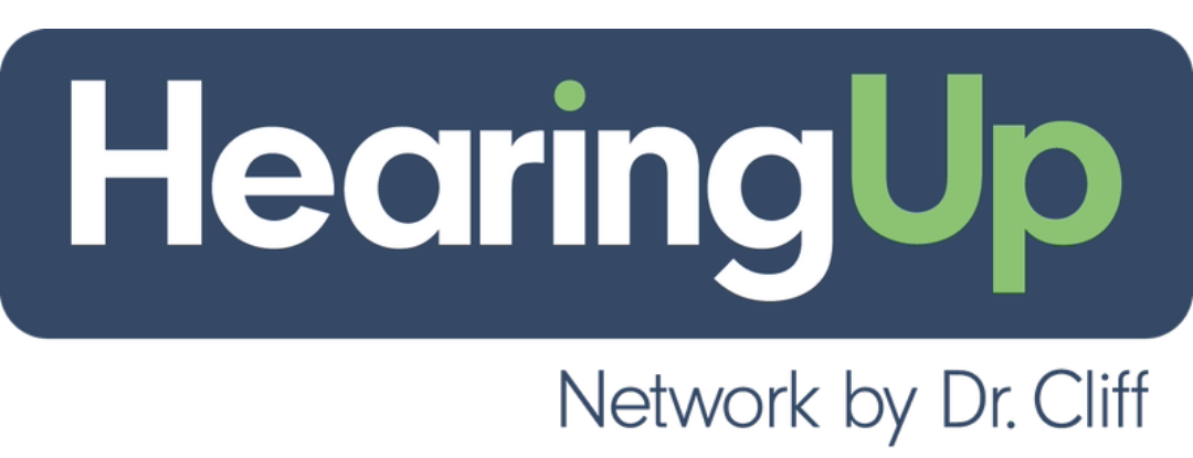 Hearing Up and HearingLoss(dot)com logo