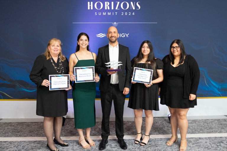 South Bay Hearing team awards from Summit Elevate 2022